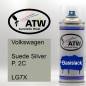 Preview: Volkswagen, Suede Silver P. 2C, LG7X: 400ml Sprühdose, von ATW Autoteile West.